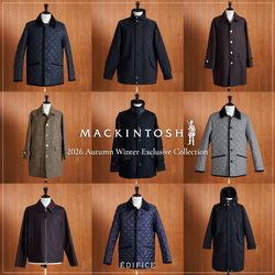 2026A/W】別注MACKINTOSH 待望の新作コレクション｜EDIFICE｜EDIFICE