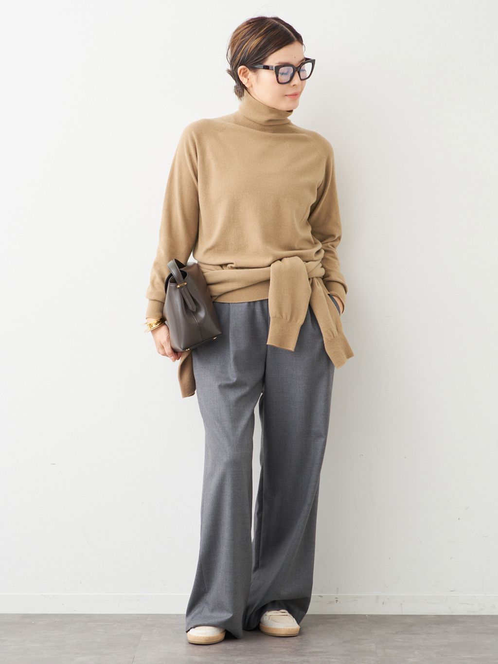 ドゥーズィエムクラス CAPRI タートルネック CAPRI タートルネック プルオーバーのコーディネートスナップ（HIRO