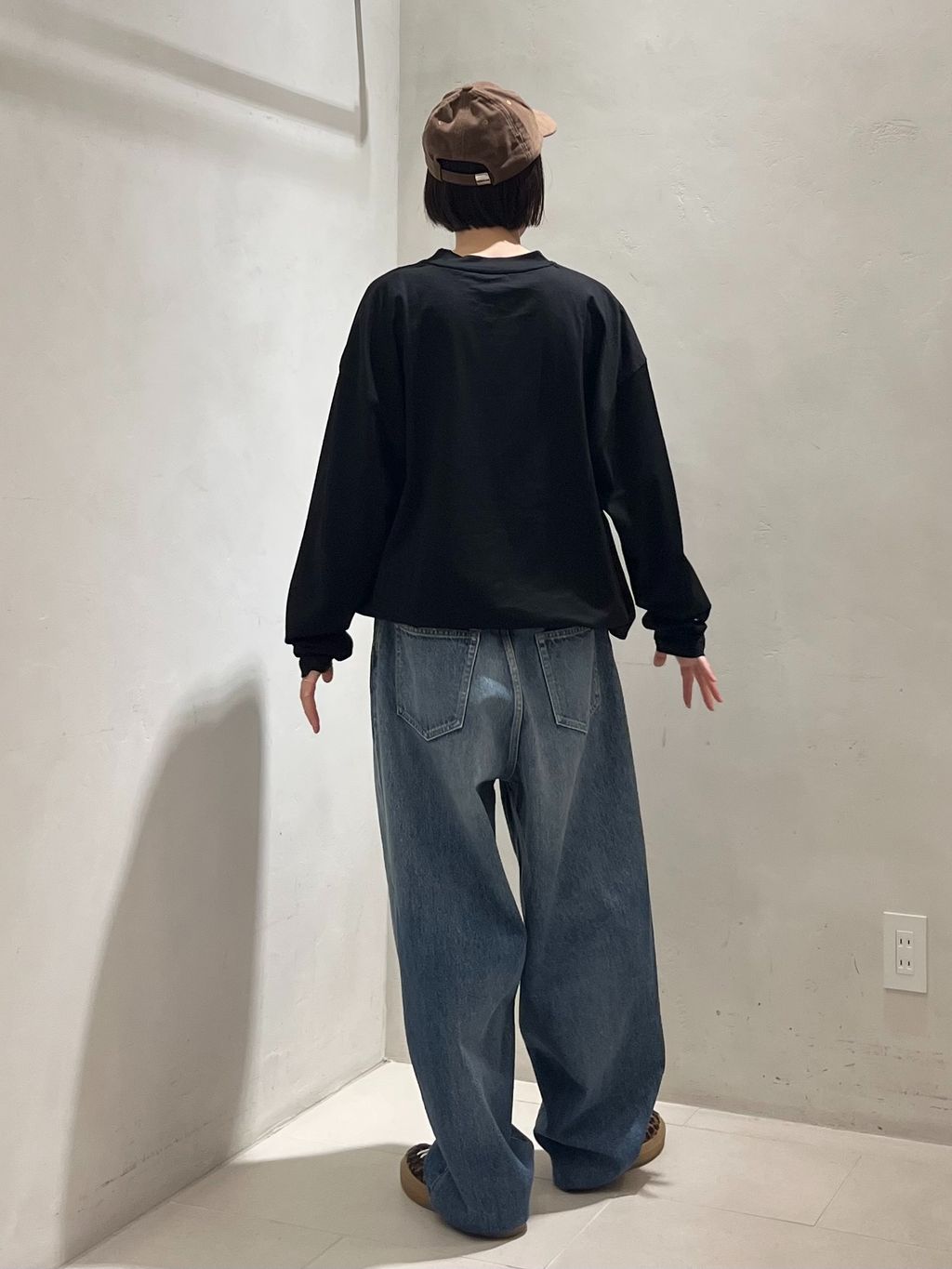 追加2》13OZデニム タックラウンドパンツのコーディネートスナップ