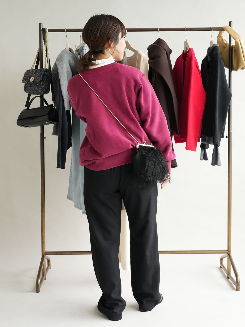 Champion/チャンピオン SLOBE別注 Reverse Weave ロゴスウェットの