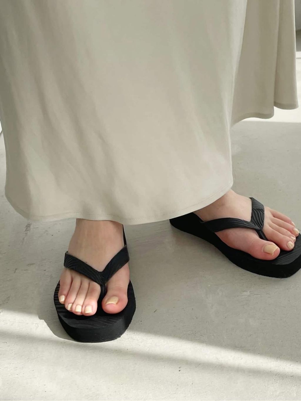 SLEEPERS/スリーパーズ Platform サンダルのコーディネートスナップ 