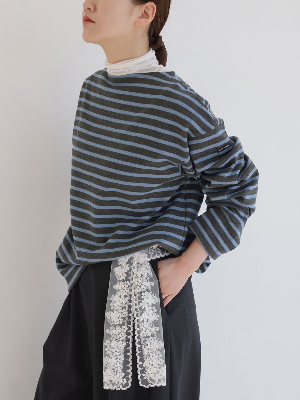 SAINT JAMES/セントジェームス 別注 OUESSANT LOOSE カットソー 20JCの