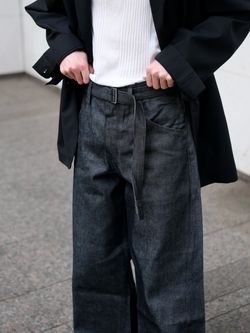 ATON（エイトン）WOOL TROPICAL TAILORED JACKETのコーディネート
