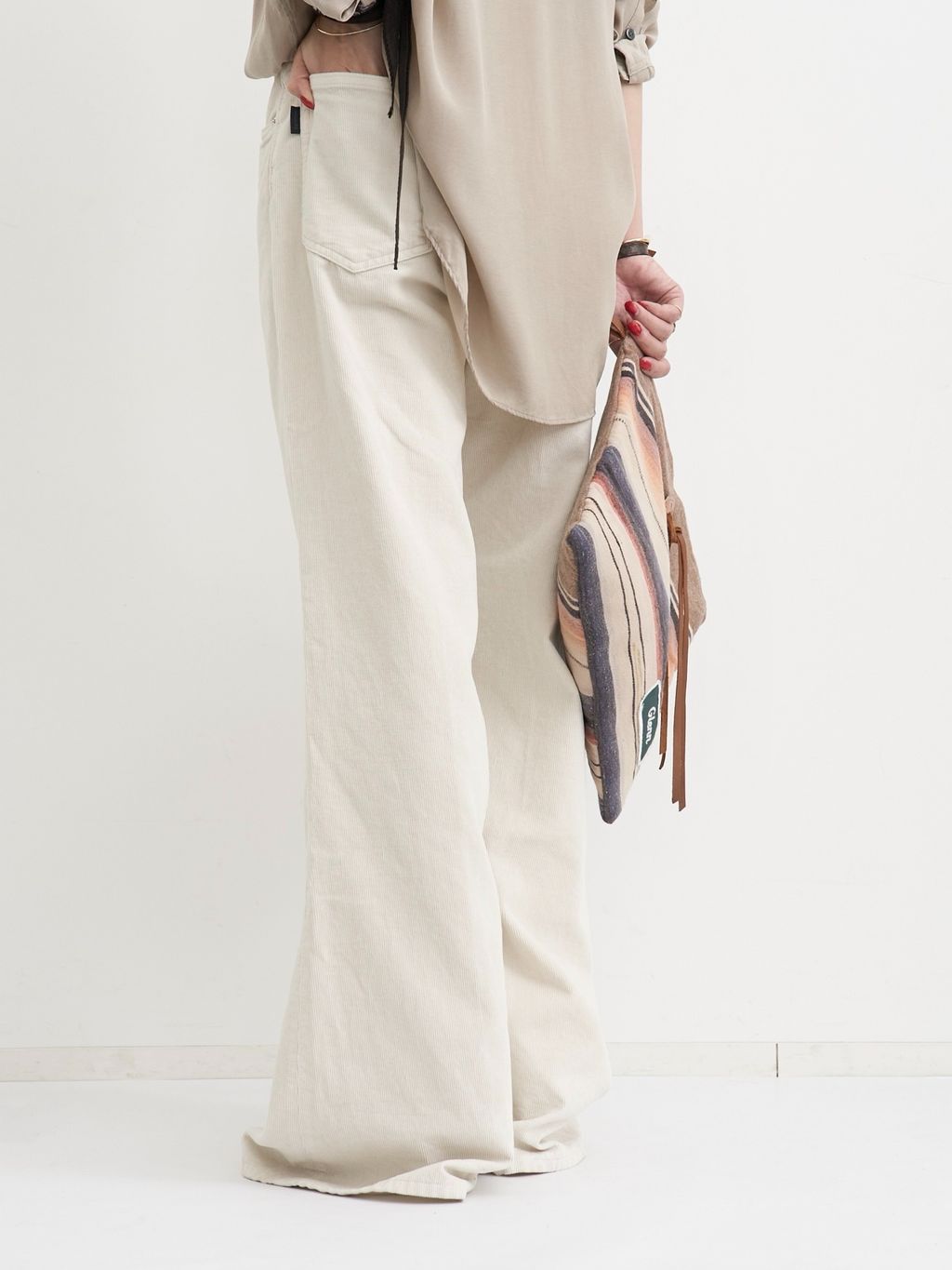 Cupro Rayon 2way Shirtsのコーディネートスナップ（BUYER.N）｜L