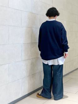 10OZワークパンツのコーディネートスナップ（M.M）｜journal standard