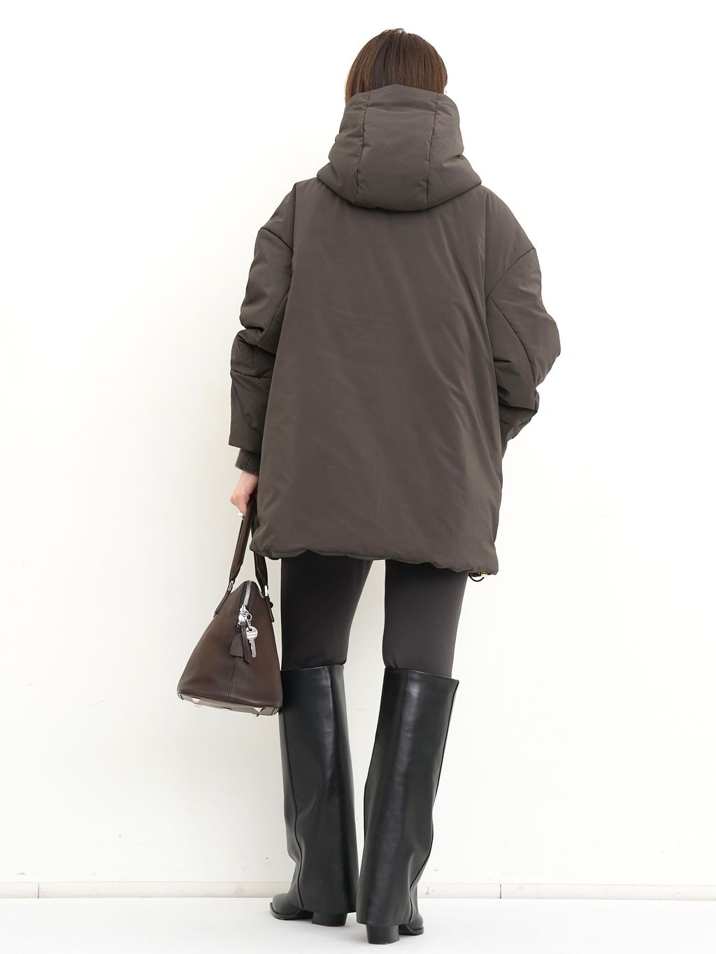 LISIERE 2way Padding Coatのコーディネートスナップ（STAFF K）｜L