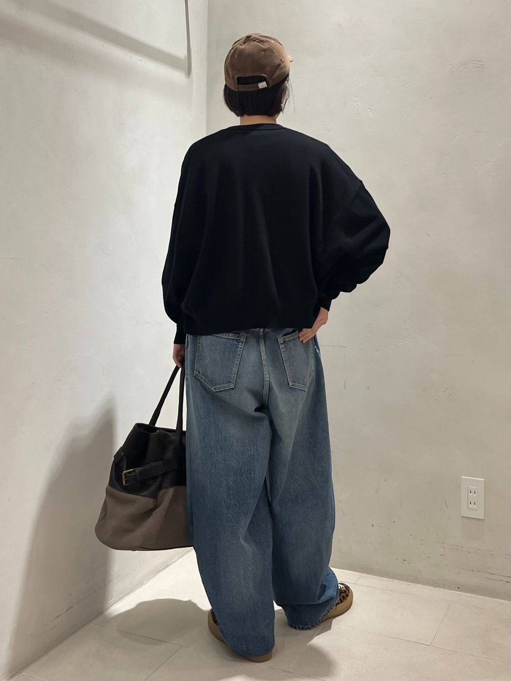 追加2》13OZデニム タックラウンドパンツのコーディネートスナップ