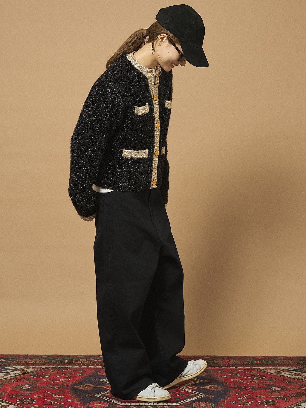 OUT OF FRAMe Sparkle ジャケットのコーディネートスナップ（minami