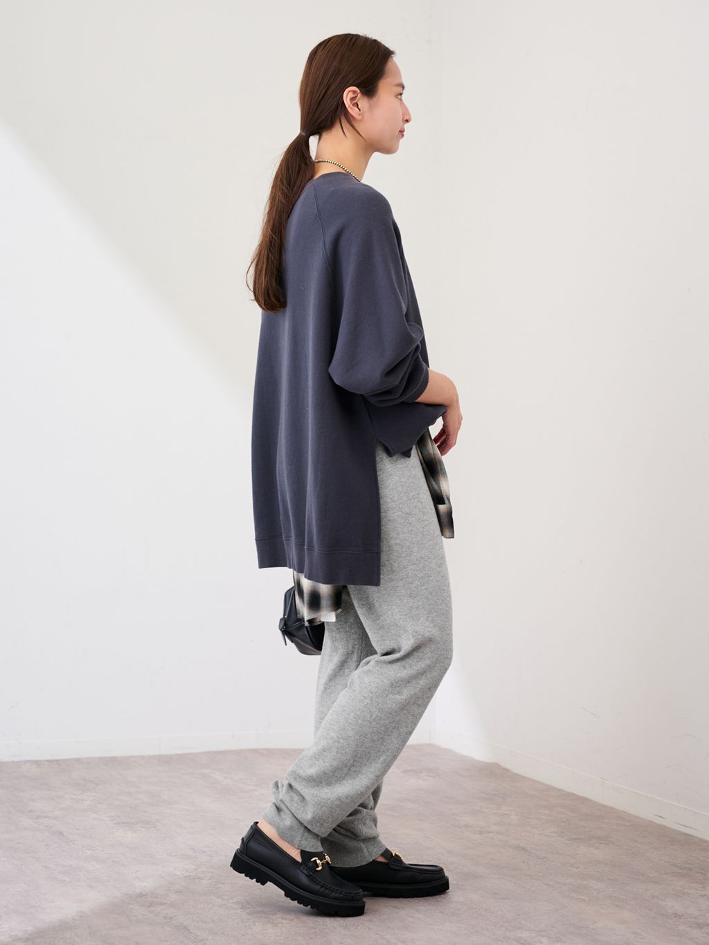 みーちゃん様 C6687 カシミヤニット×パンツコーデ みーちゃん様 C6687 カシミヤニット×パンツコーデ 365日コーディネート