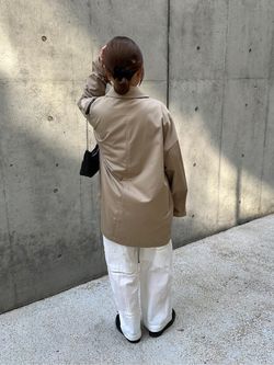ライトクロスPコートのコーディネートスナップ（riko）｜JOURNAL