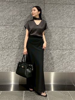 NOBLE ELENI STORE Autumn｜NOBLE｜ブログ｜BAYCREW'S 2023 ELENI】Debut 四子撚りウールバイアススカート スカート