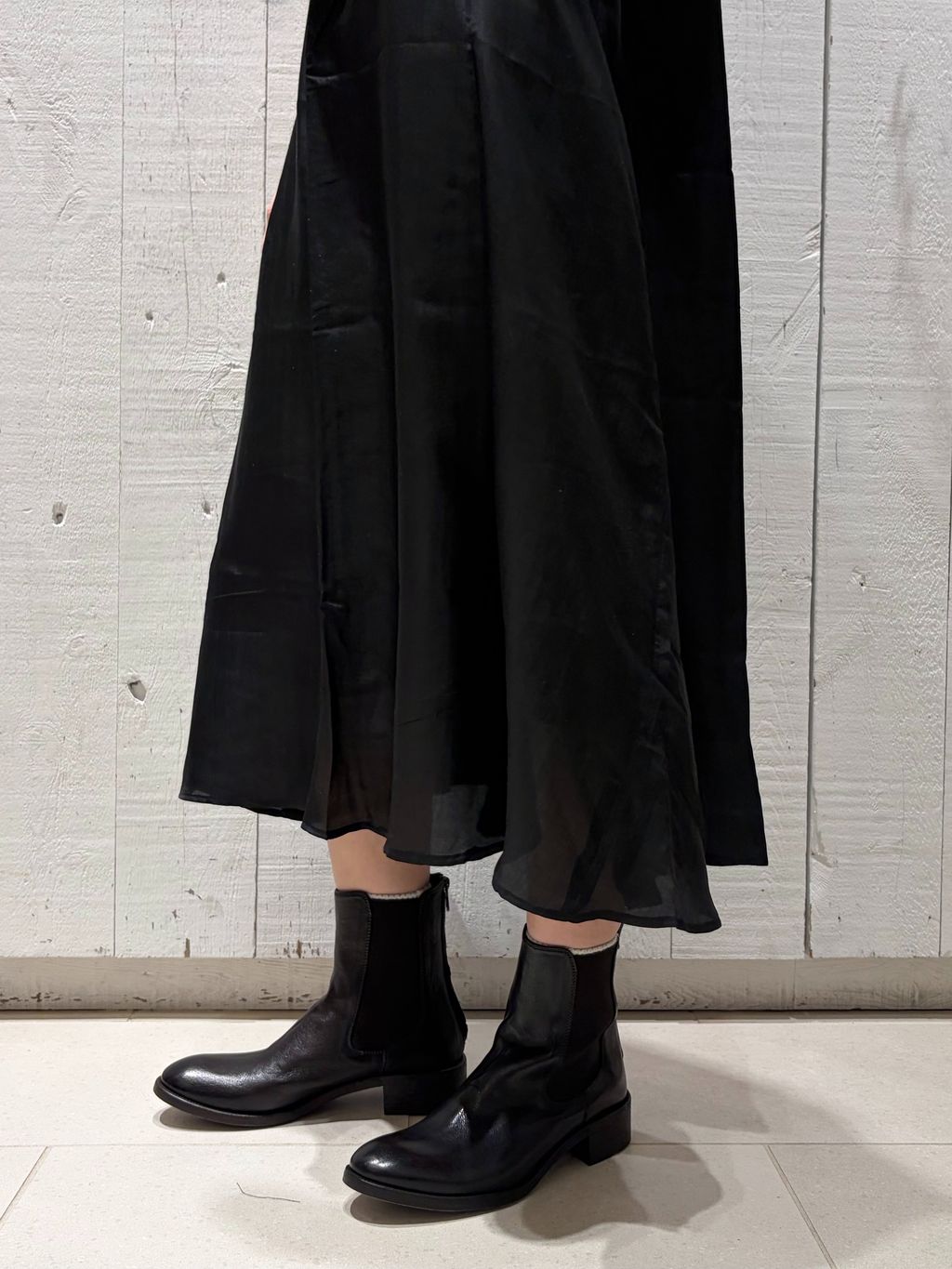 STURLINI 】BACK SIDE ZIP BOOTSのコーディネートスナップ（N.H