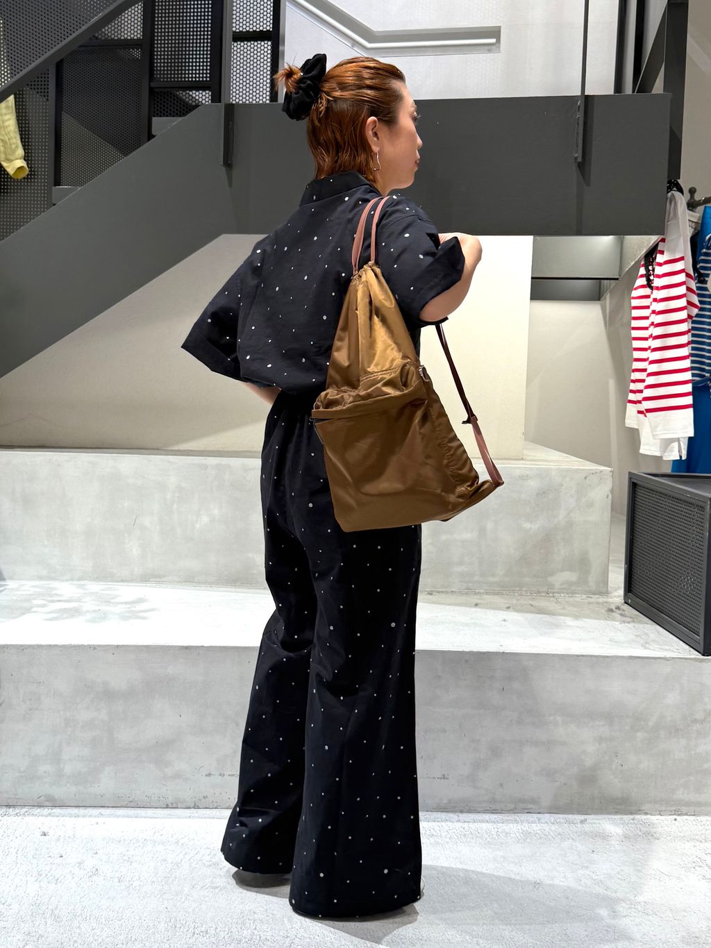 別注 COUTURE D'ADAM/クチュールドアダム Tiered Jamp suit 26SS-278の