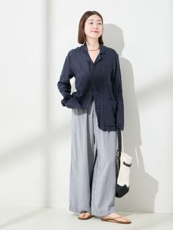 INDIVIDUALIZED SHIRTS】LOUNGER JACKET：ジャケットのコーディネート
