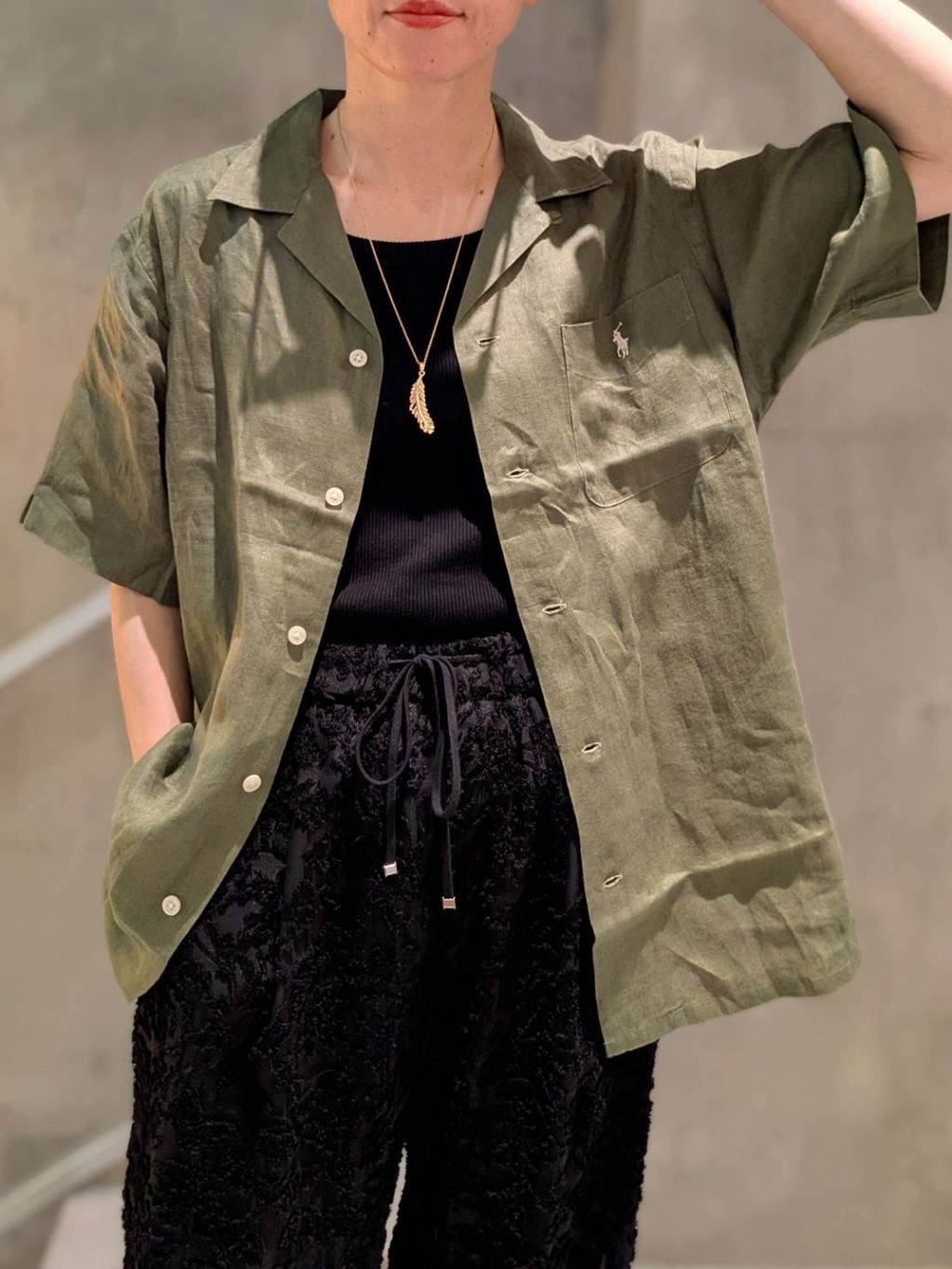 スピックアンドスパン POLO RALPH LAUREN SHORT SLEE 新色有り / 追加》POLO RALPH LAUREN SHORT SLEEVE SHIRTの