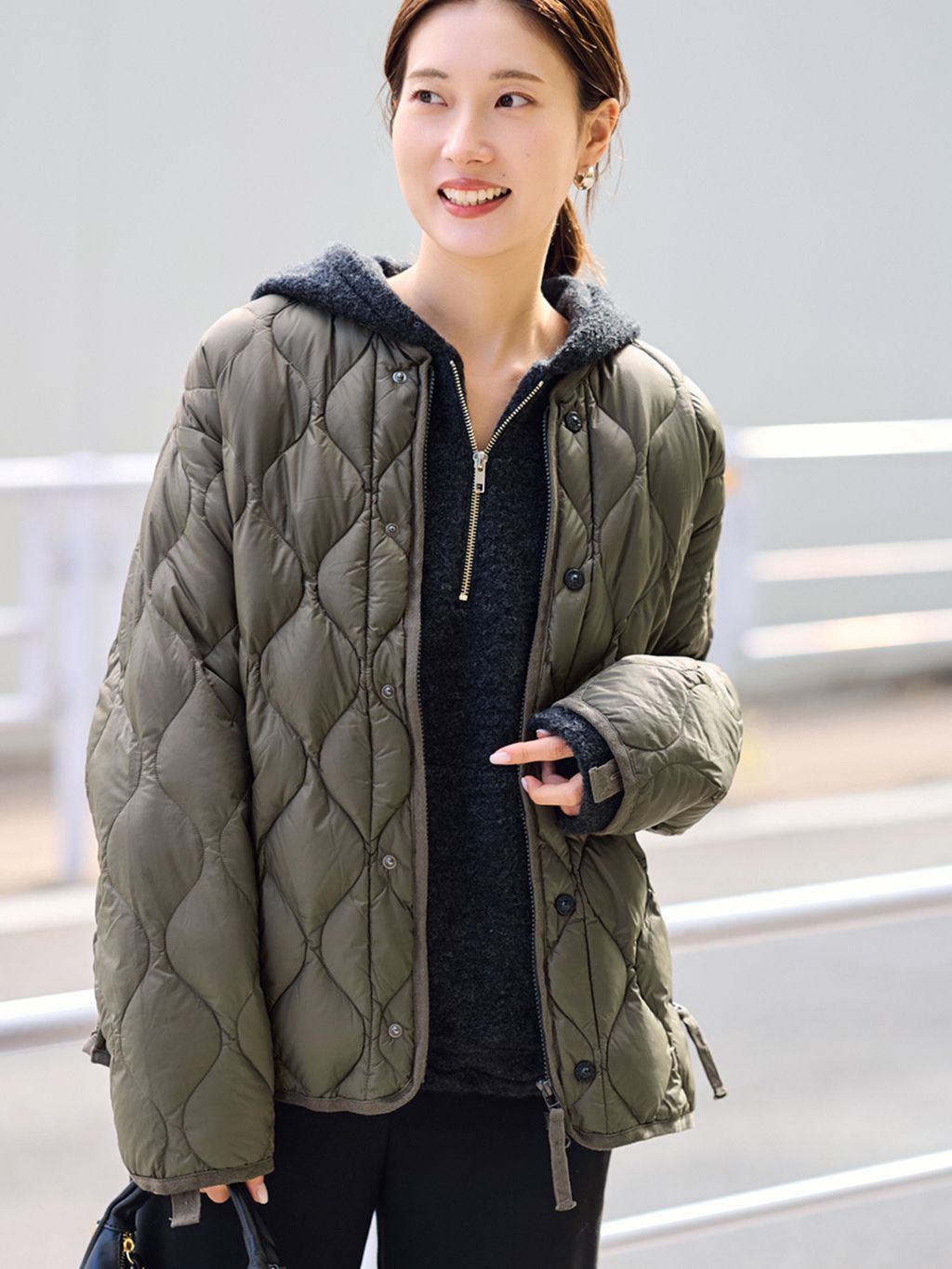 TAION/タイオン MILITARY M65LINER WZIP ダウンジャケットの