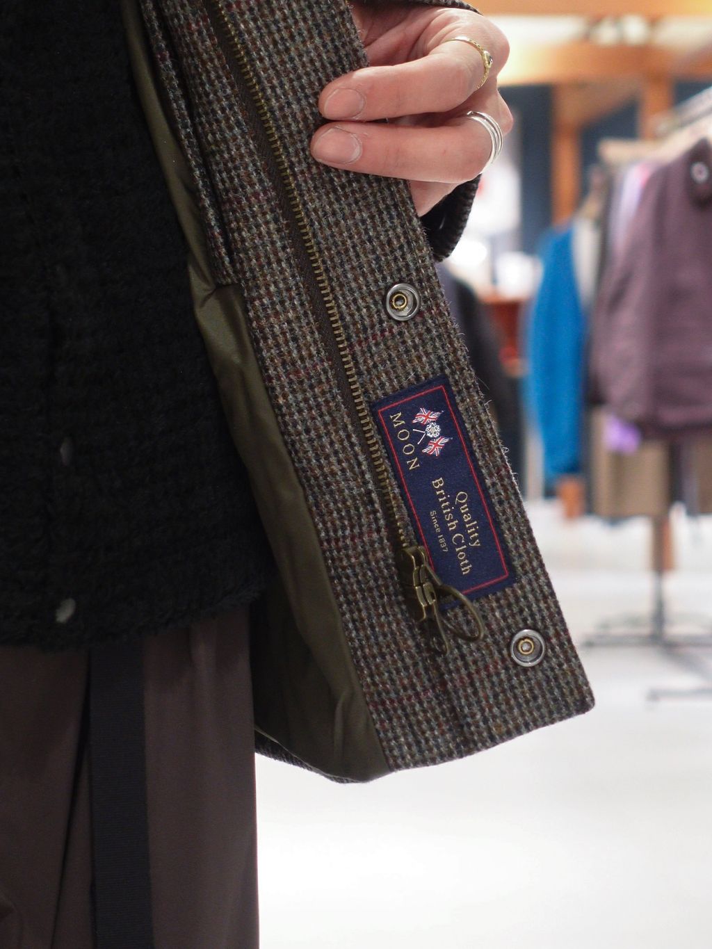 Barbour(バブアー) Editor ウール ジャケットのコーディネートスナップ