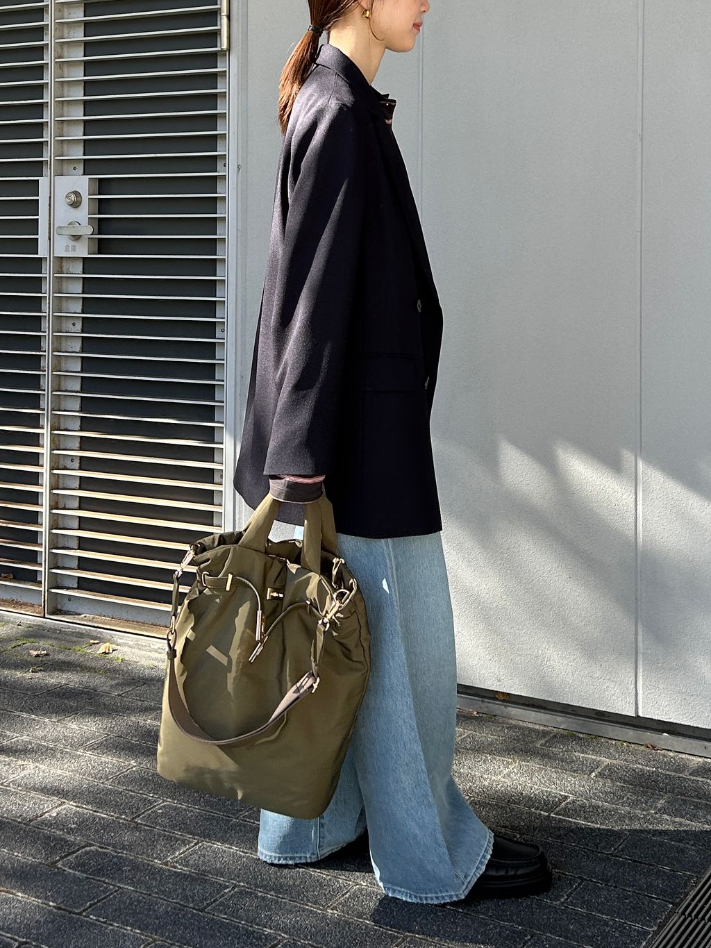 セットアップ対応可/追加2予約》ウォッシャブルツイルダブルジャケット