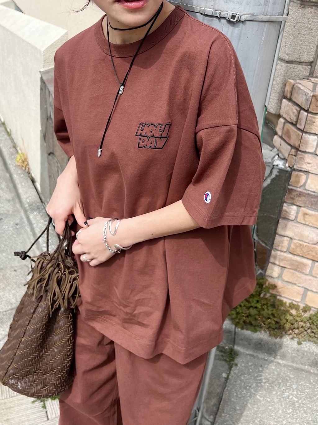 別注【CHAMPION*JOURNAL STANDARD by HOLIDAY】16s/1 Jersey T-SHの