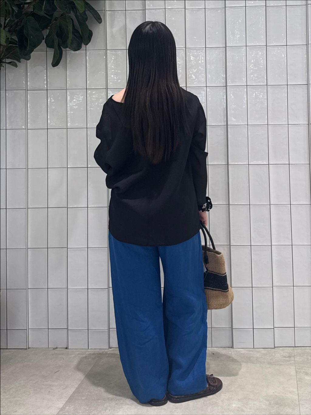 S/Mサイズ展開》手洗い可 / フレンチリネンストレートパンツの