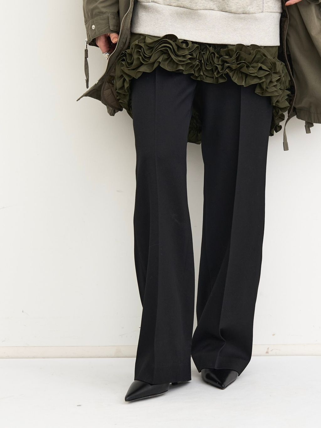 予約》LISIERE MILITARY COATのコーディネートスナップ（BUYER.N）｜L