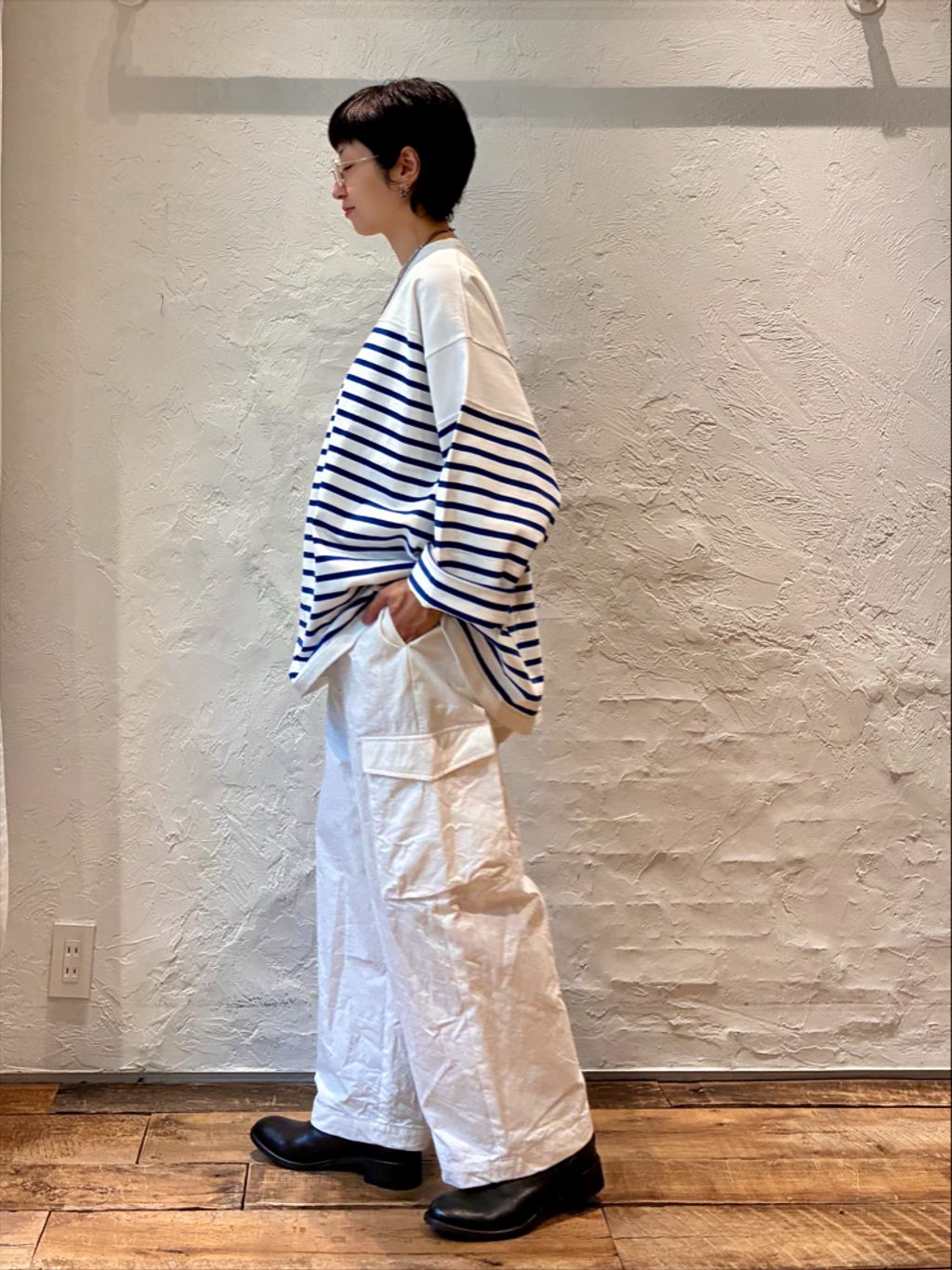 25TH BORDER WIDE MIDのコーディネートスナップ（M.S）｜journal