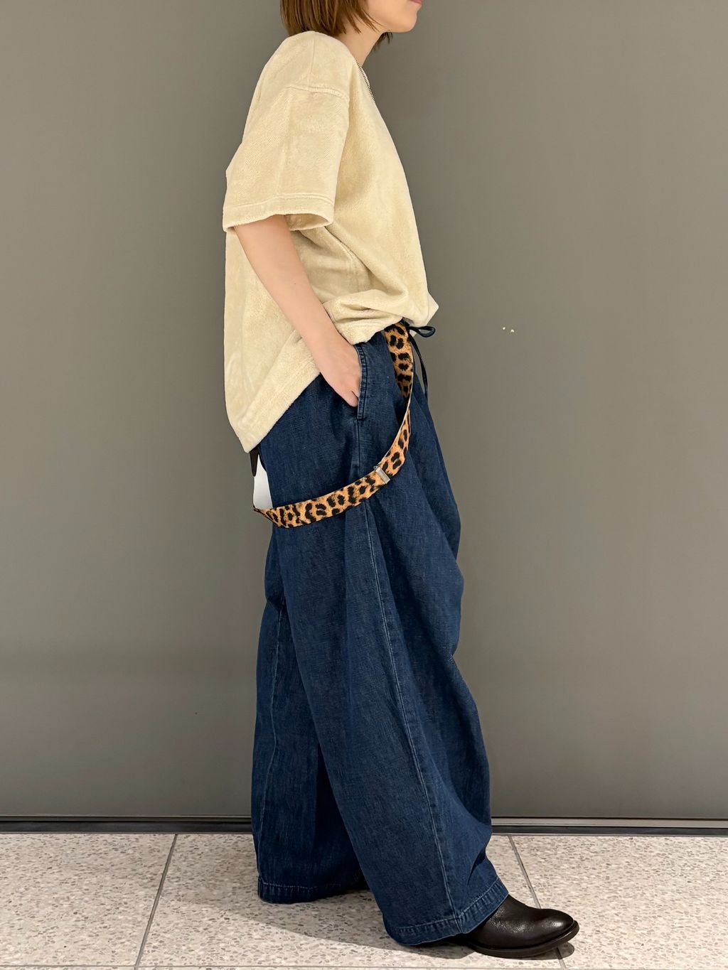 10OZデニム シフトパンツのコーディネートスナップ（M.K）｜journal