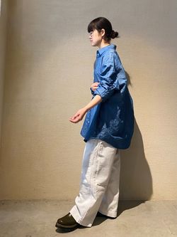 chimala】 DOUBLE KNEE PAINTER PANTSのコーディネートスナップ（A.S