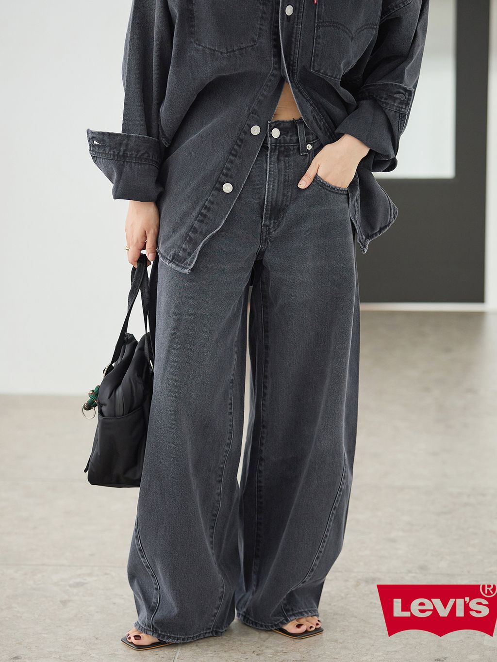 追加予約 / 新色》別注【LEVI'S(R)】for JS SUPER BAGGY BARREL FULLの