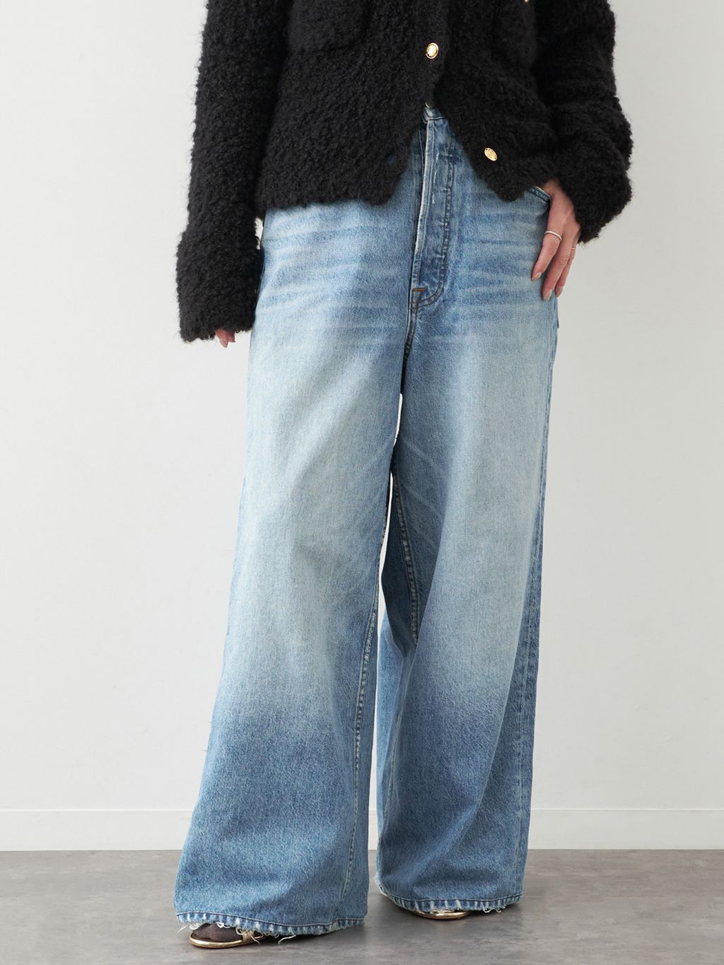 Knit ジャケットのコーディネートスナップ（MIZU）｜Deuxieme Classe