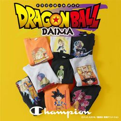 待望の『ドラゴンボールDAIMA』が、Championとの別注スウェットで