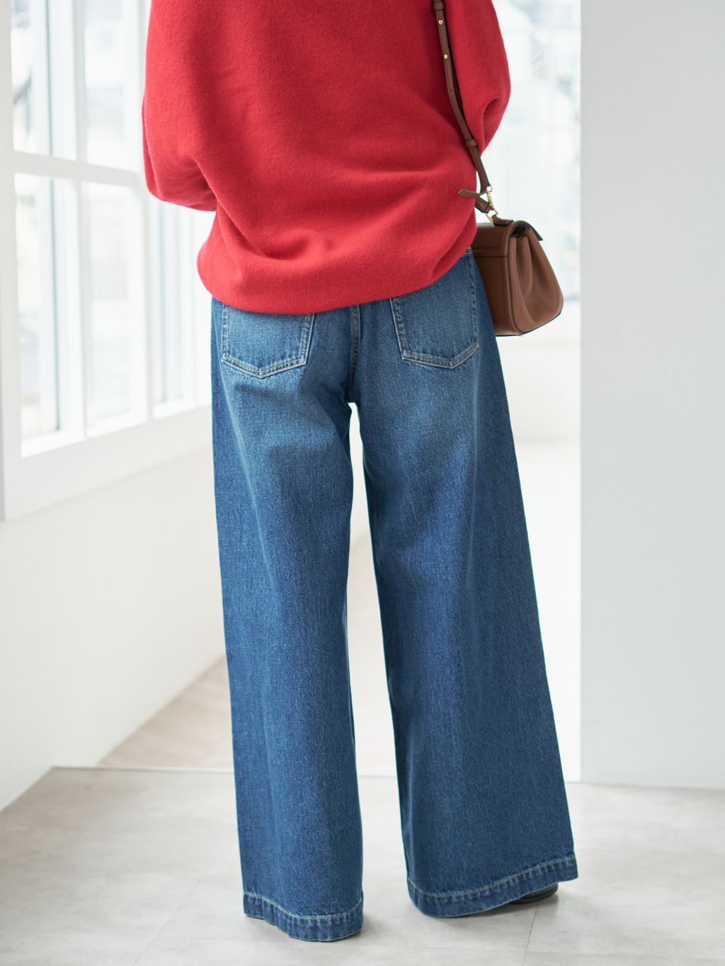 追加3》 5 1/2 BAGGY DENIMのコーディネートスナップ（RIKA）｜Spick