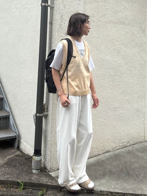 Dickies/ディッキーズ別注2タックワイドパンツのコーディネート