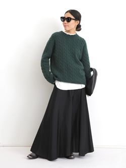 カットソー(長袖/七分) L'Appartement RIB LONGSLEEVE T-SHIRT RIB LONGSLEEVE T-SHIRT（Tシャツ／カットソー）｜L'Appartement