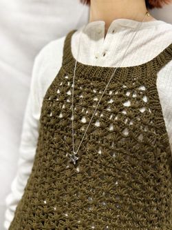 MAYDI】hand-knitted Tank Topのコーディネートスナップ（A.T