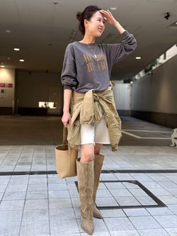 ELENA IACHI/エレナ イアチ】 5CM HEEL BOOTS（ロングブーツ）｜L