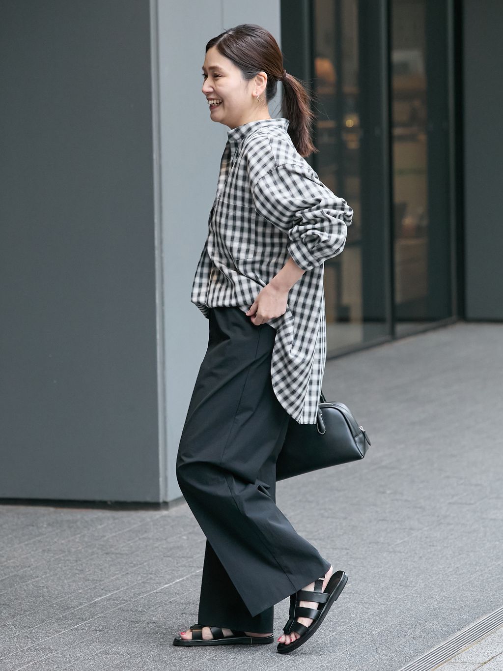 追加予約》スタンドプルオーバーのコーディネートスナップ（Onda