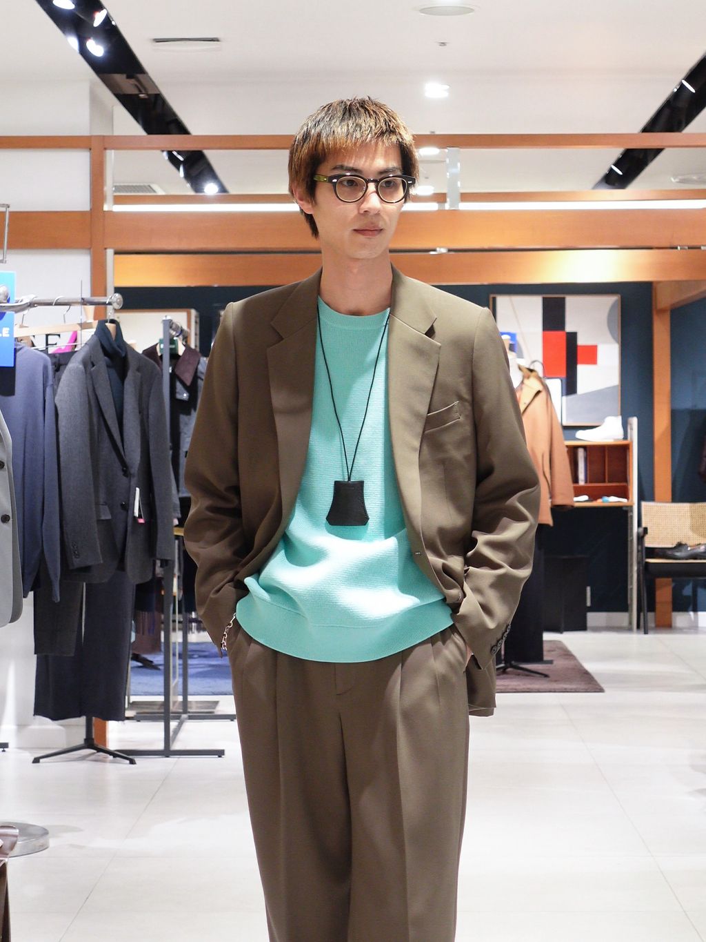 AURALEE (オーラリー) LIGHT WOOL MAX GABARDINE JACKETの