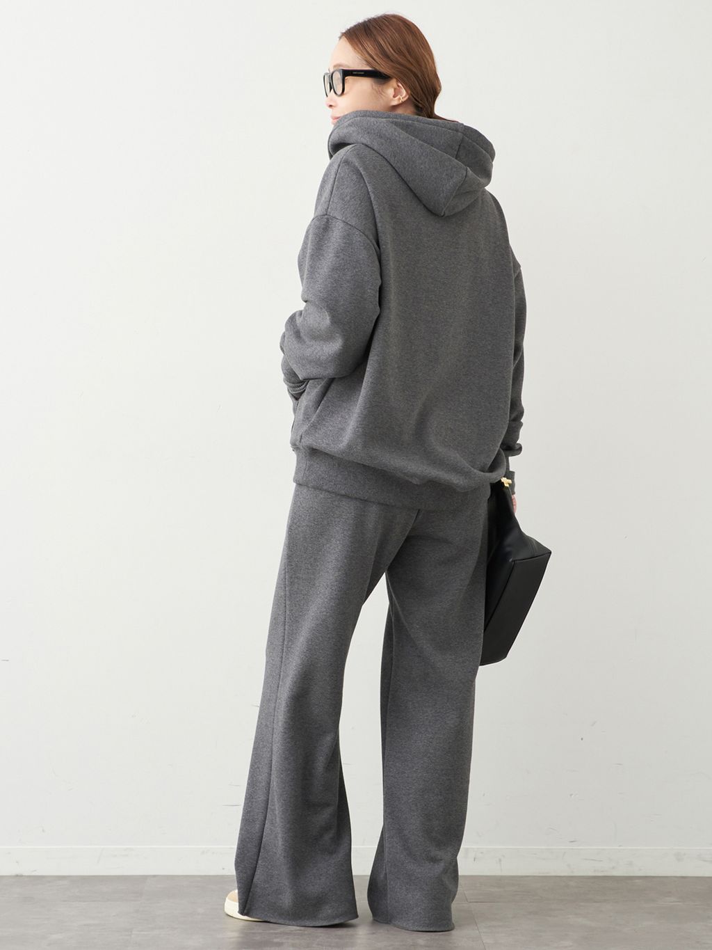 予約》*Warm ジップ フーディーのコーディネートスナップ（MIZU