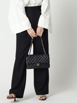 VINTAGE CHANEL/シャネル】マトラッセチェーンショルダーバッグ 25 cv 