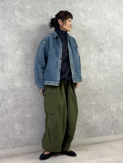 予約》【chimala】for luxe DENIM SHIRT JACKET（045）の