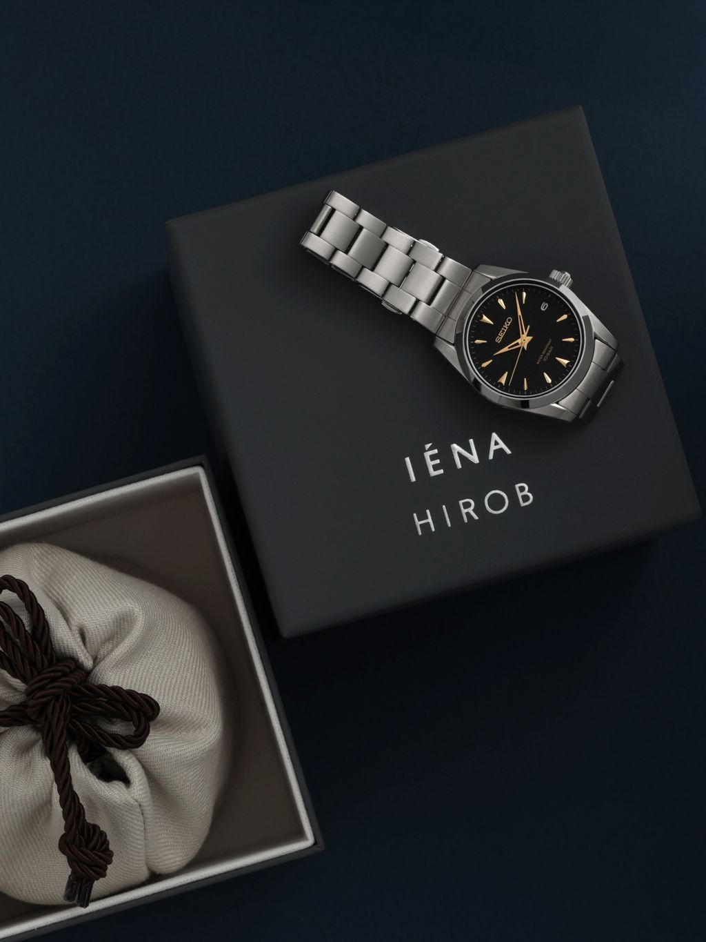 追加予約》SEIKO Exclusive IENA x HIROB Black 別注のコーディネート