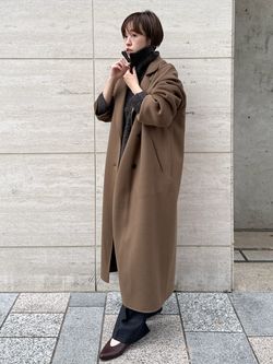 plageプラージュ　ブラウン フード付きパーカーとニットレギンスセット plageプラージュ ブラウン フード付きパーカーとニットレギンスセット