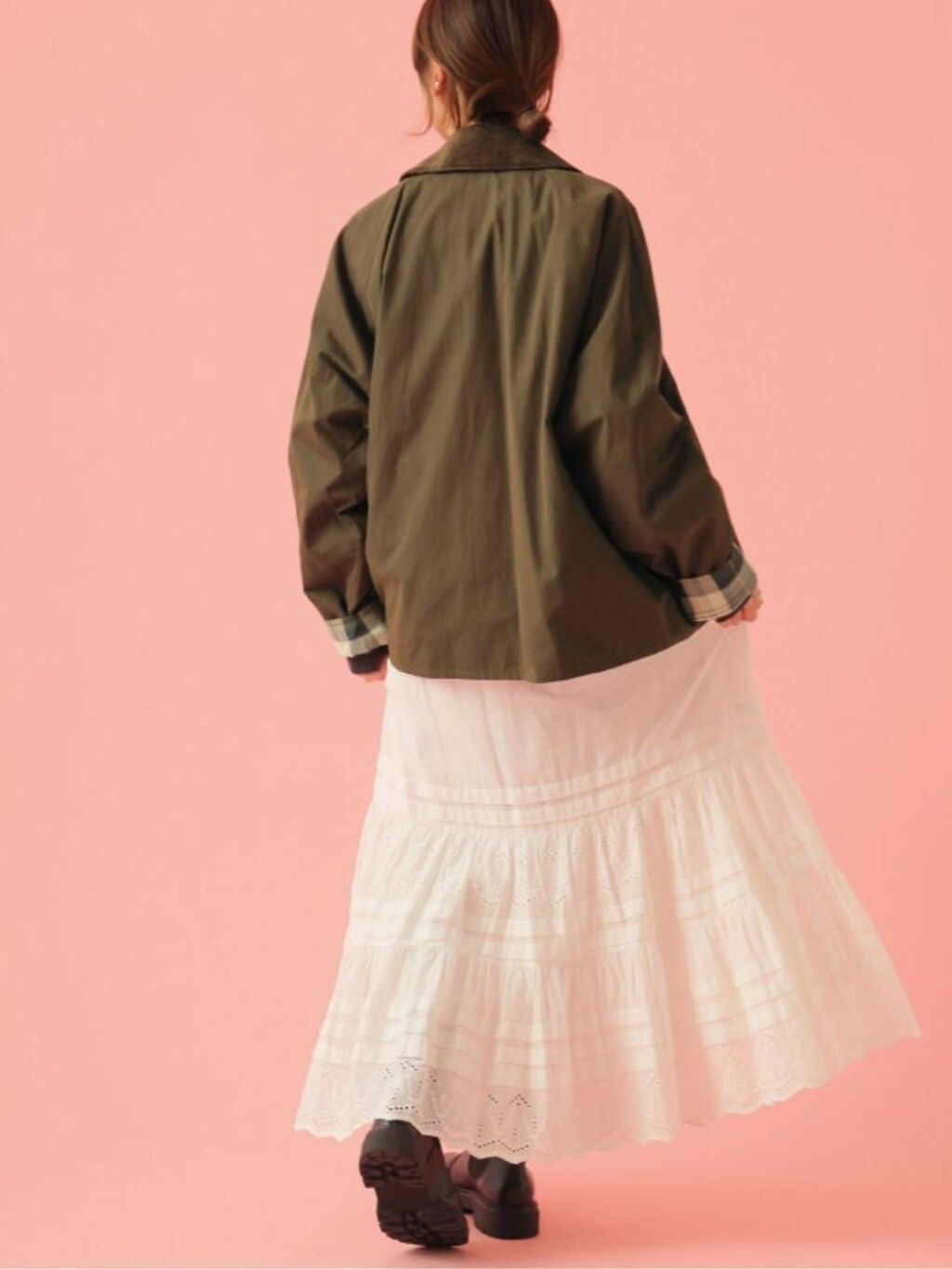 BARBOUR/バブアー】RELUME TRANSPORT：別注ブルゾンのコーディネート