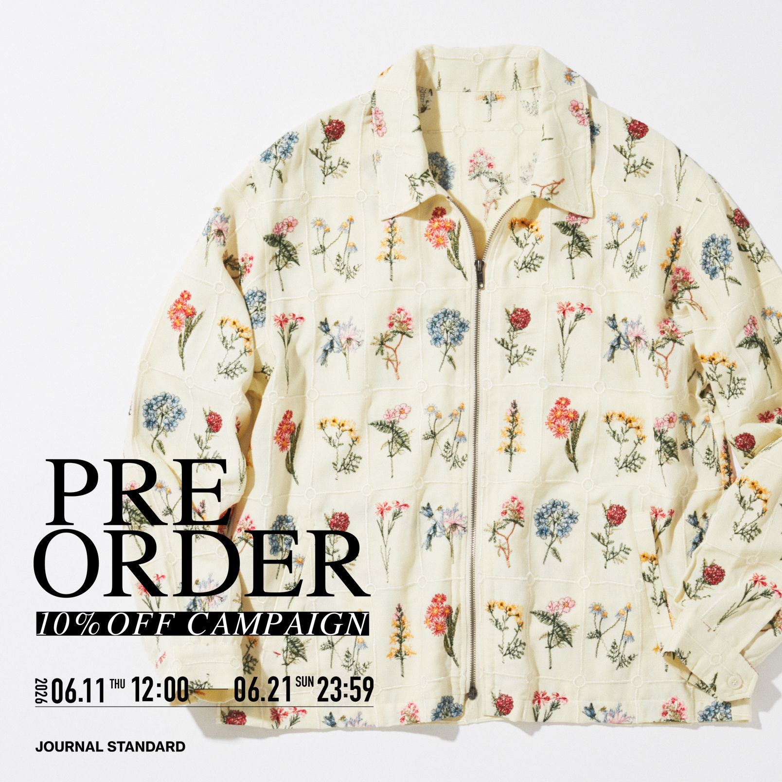新作がスタンバイ。PRE ORDER 10%OFF 開催中 | JOURNAL STANDARD