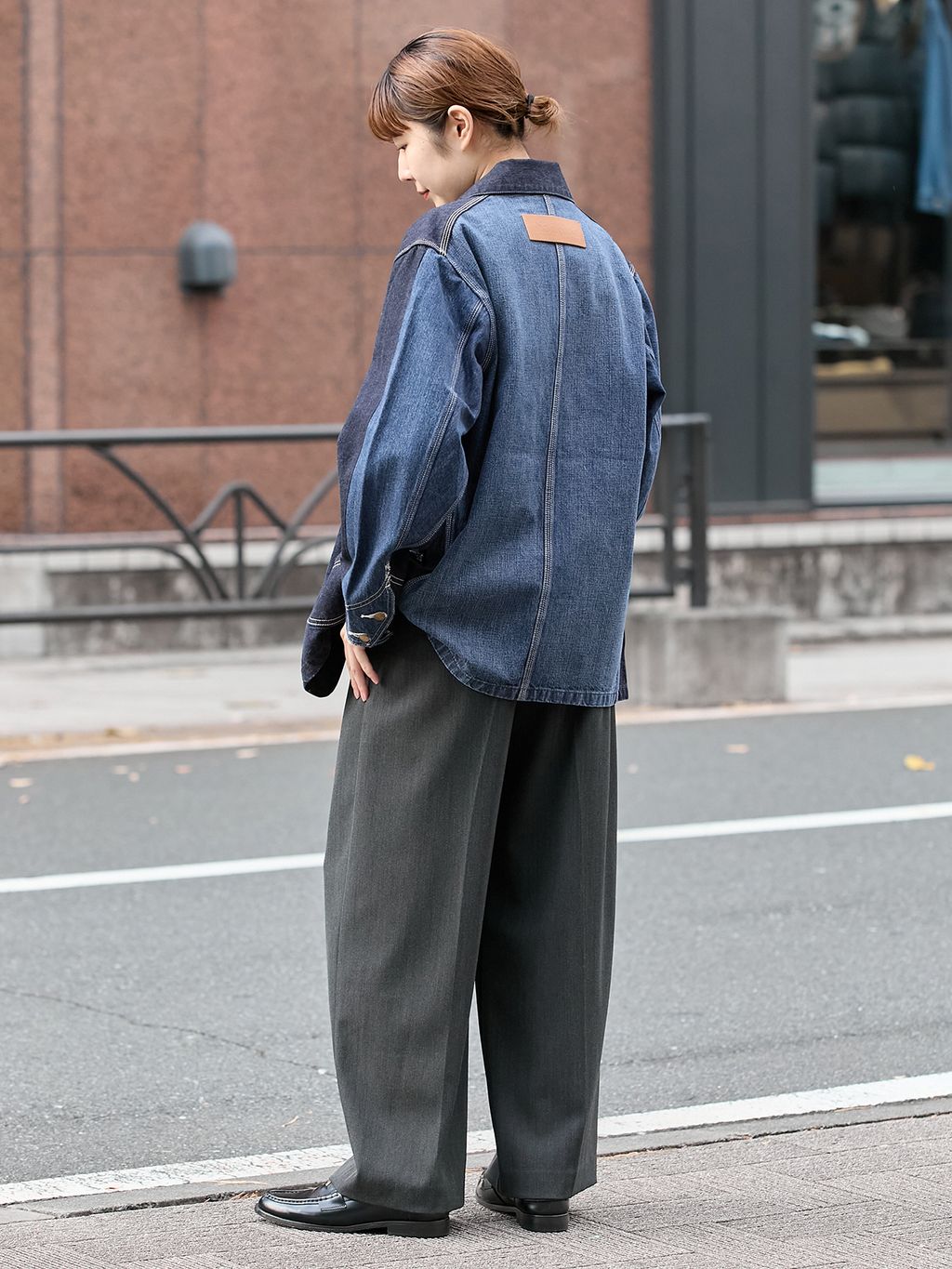 別注【INSCRIRE*LEE*LESSAGE】LOCO JK DENIM USED：カバーオールの