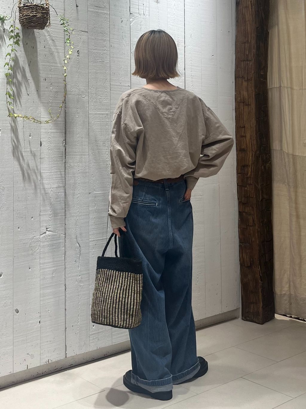 12OZデニム ドアパンツのコーディネートスナップ（K.M）｜journal