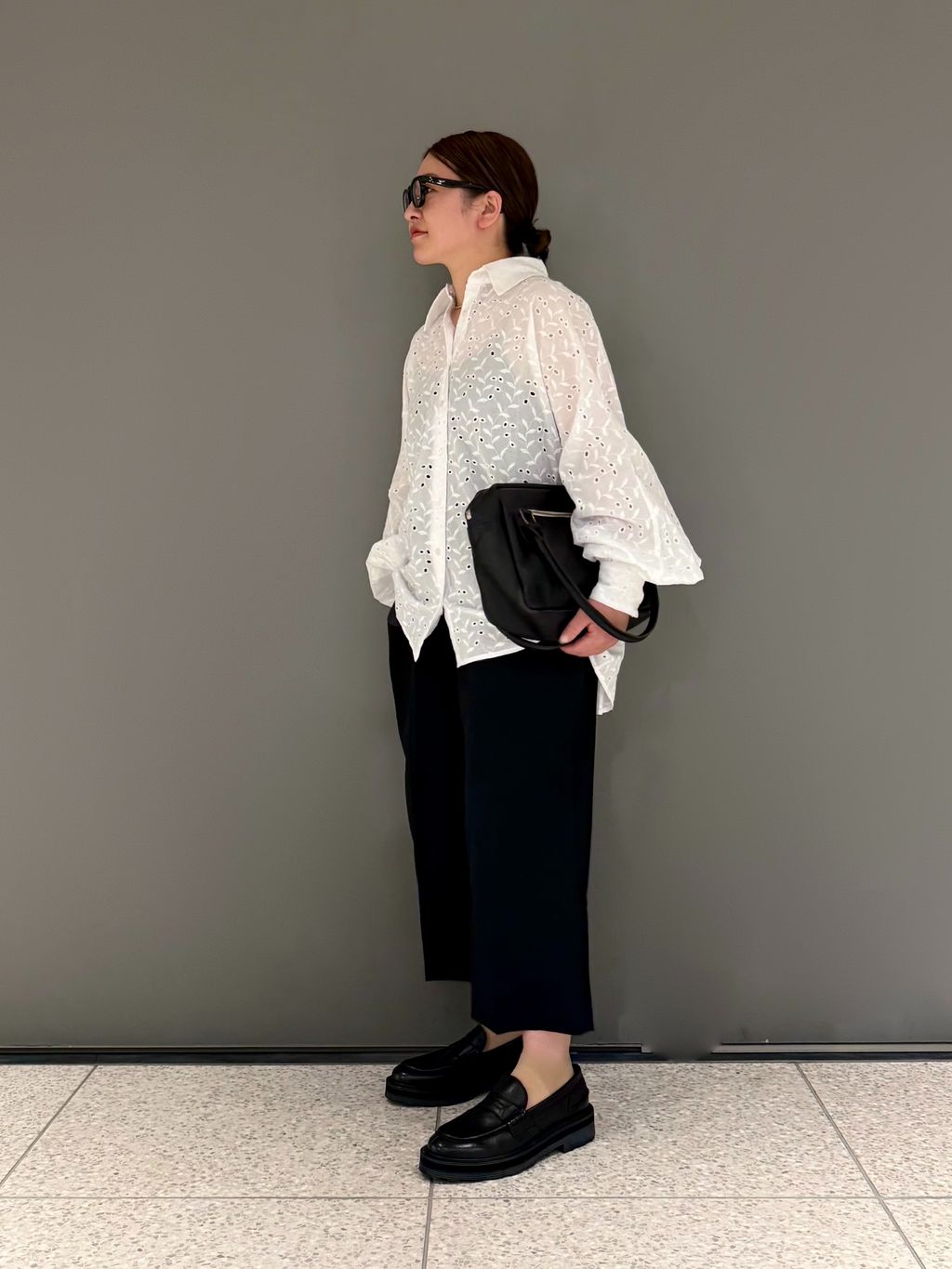 専用【SoSUE】ANTONIA LACE カラー ホワイト SoSUE】 SHIRT ANTONIA LACEのコーディネートスナップ（R.Y）｜journal