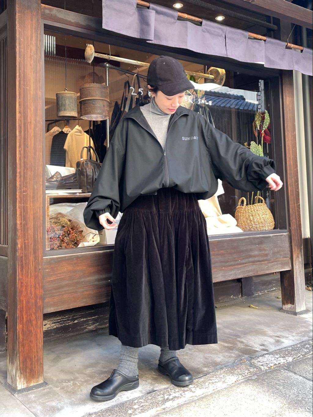 SUNDAYブルゾンのコーディネートスナップ（F.N）｜journal standard