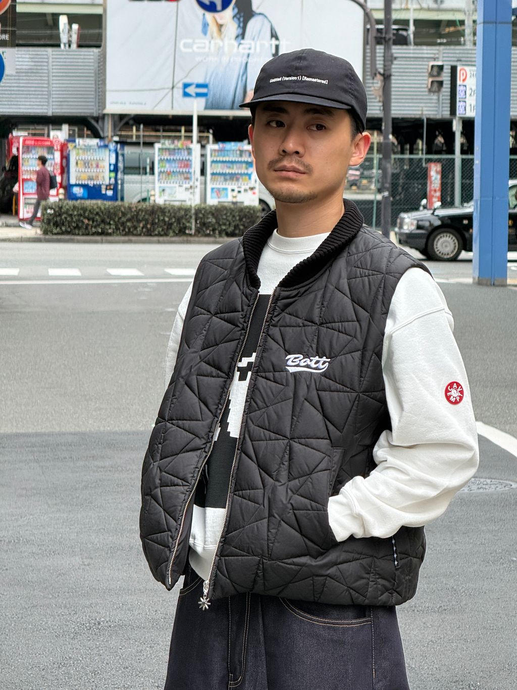 BoTT / ボット Sparkle Quilted Vestのコーディネートスナップ（オカク